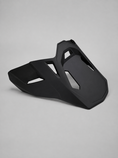 PVR 127 new + Очки - Козырёк чёрный матовый